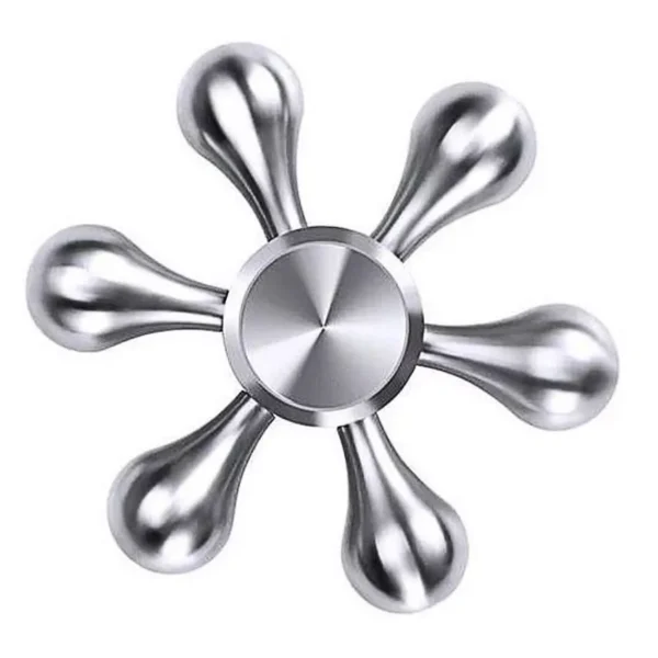 Fidget Spinner Stress Reducer Silver - Image 2