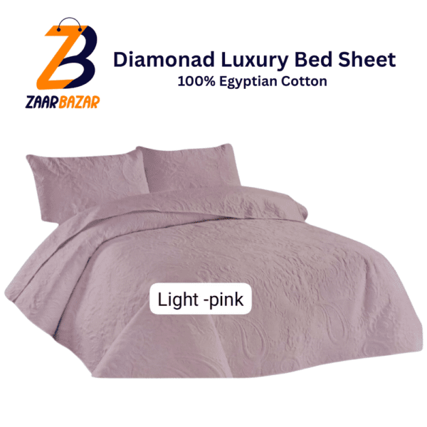 Luxury Egyptian Cotton King Size Bedspread – 3 Piece Set - Image 11