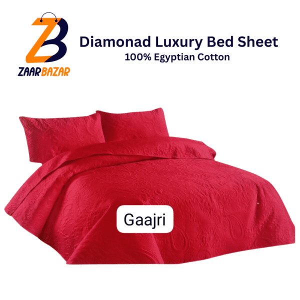 Luxury Egyptian Cotton King Size Bedspread – 3 Piece Set - Image 7