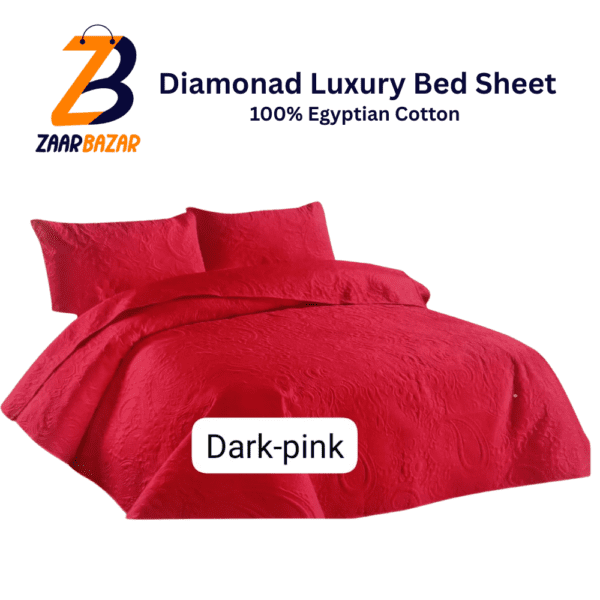 Luxury Egyptian Cotton King Size Bedspread – 3 Piece Set - Image 6
