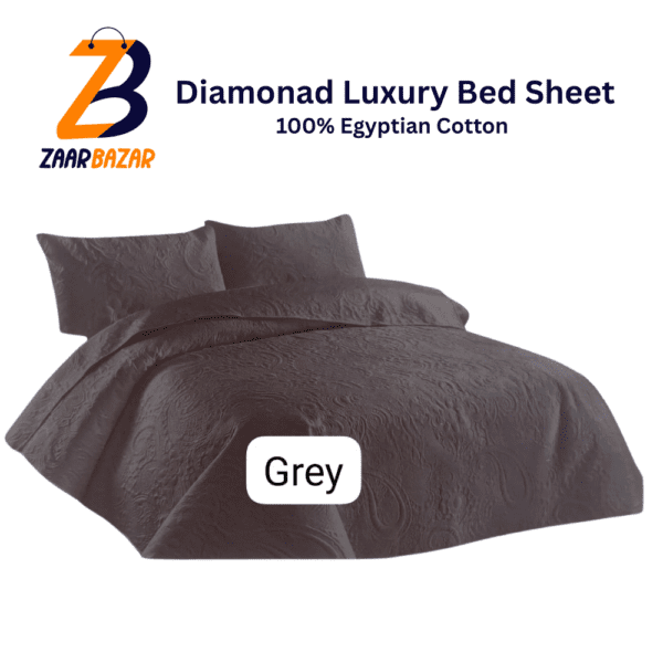 Luxury Egyptian Cotton King Size Bedspread – 3 Piece Set - Image 16