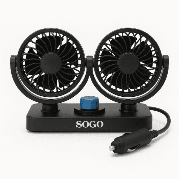 SOGO 12V Dual Head Fan - Image 3