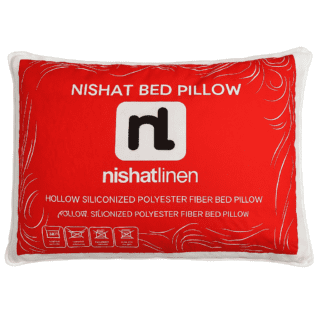 Hollow Siliconized Polyester Fiber Bed Pillow